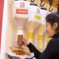 Крупнокалиберная бутылка для соуса Коммерческая салатная заправка с медовым томатным соусом