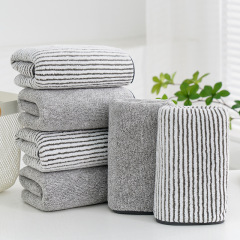 Antibacterial Towel, Coral Fleece Face Towel, Bamboo Charcoal Fiber Beauty Dry Towel, Absorbent Embroidered Gift Face Towel