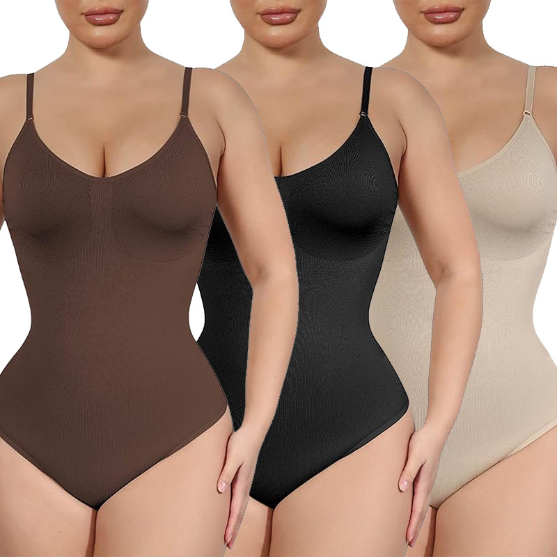 Shaping Clothes Seamless Abdominal Shaping Top Bracing Push-up Large Size Tunic Postpartum Waist Shaping Belly Shaping One-piece Underwear