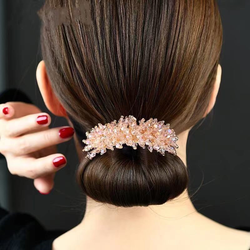 Clip per capelli con perle e cristalli per chignon da donna_voghion.com