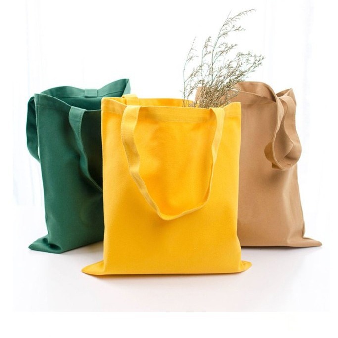 实力厂家多色棉布袋单肩手提袋 高品质广告创意可印logo帆布袋