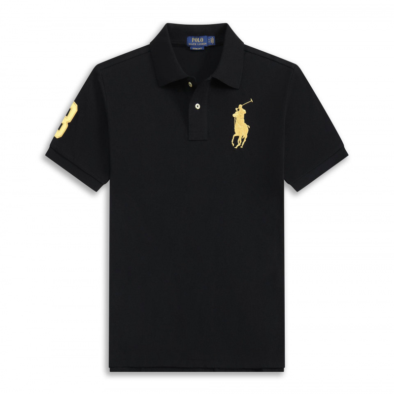 2026 Spring Sporty Style Polo Men's Short Sleeve Thin Breathable Embroidered Collar Label 2026 Spring Sporty Style Polo Men's Short Sleeve Thin Breathable Embroidered Collar Label