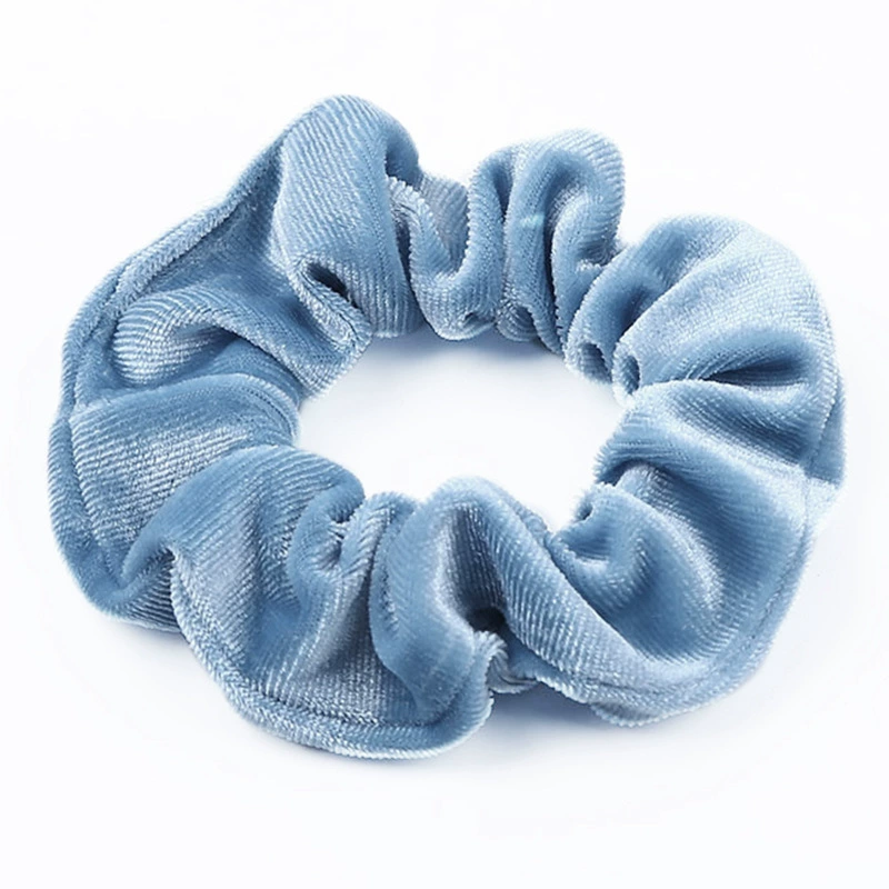 Hair Scrunchie (Swan) multicolour, European style, simple elegant design, 9.5×3.5 cm
