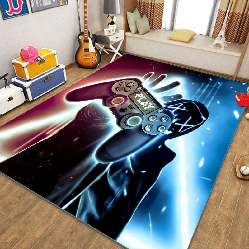 Transfronteriza generación Americana retro alfombra de moda creativa sala de estar dormitorio completo sofá alfombra de piso de montaña alfombra de piso de camping