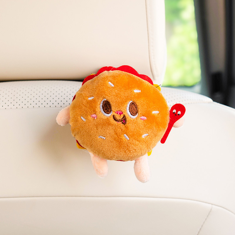 車載フック自動車シートバックフック車用かわいいぬいぐるみ車内装飾は後ろの車のフックを隠すことができます。|undefined