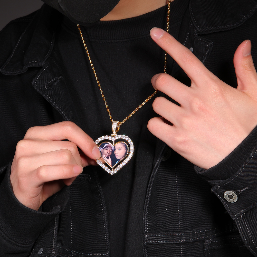 universal rotating pendant for men and women hip-hop style