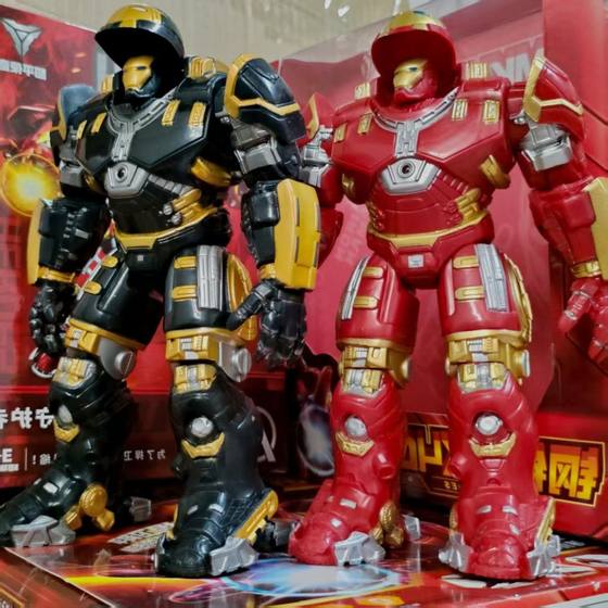Avengers Hand-made Iron Man Anti-Hulk Armored Joint Movable Figure Doll Hand-made Model Ornaments