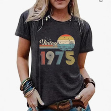 ��óŮ���¿羳��������ѷVINTAGE 1975ӡ������T��