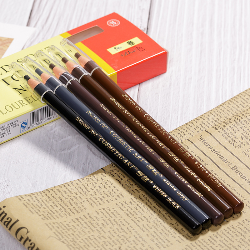 Heng Si 1818 Pull Eyebrow Pen Hard Core Wild Eyebrow Natural Lasting Waterproof Not Sizzled Women's Cross-border Beauty Factory