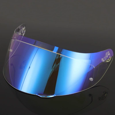 Dəbilqə (Kaska) aksesuarları, New K1S Motorcycle Helmet - k1s-transparent-revo-blue-for-day-and-night-use