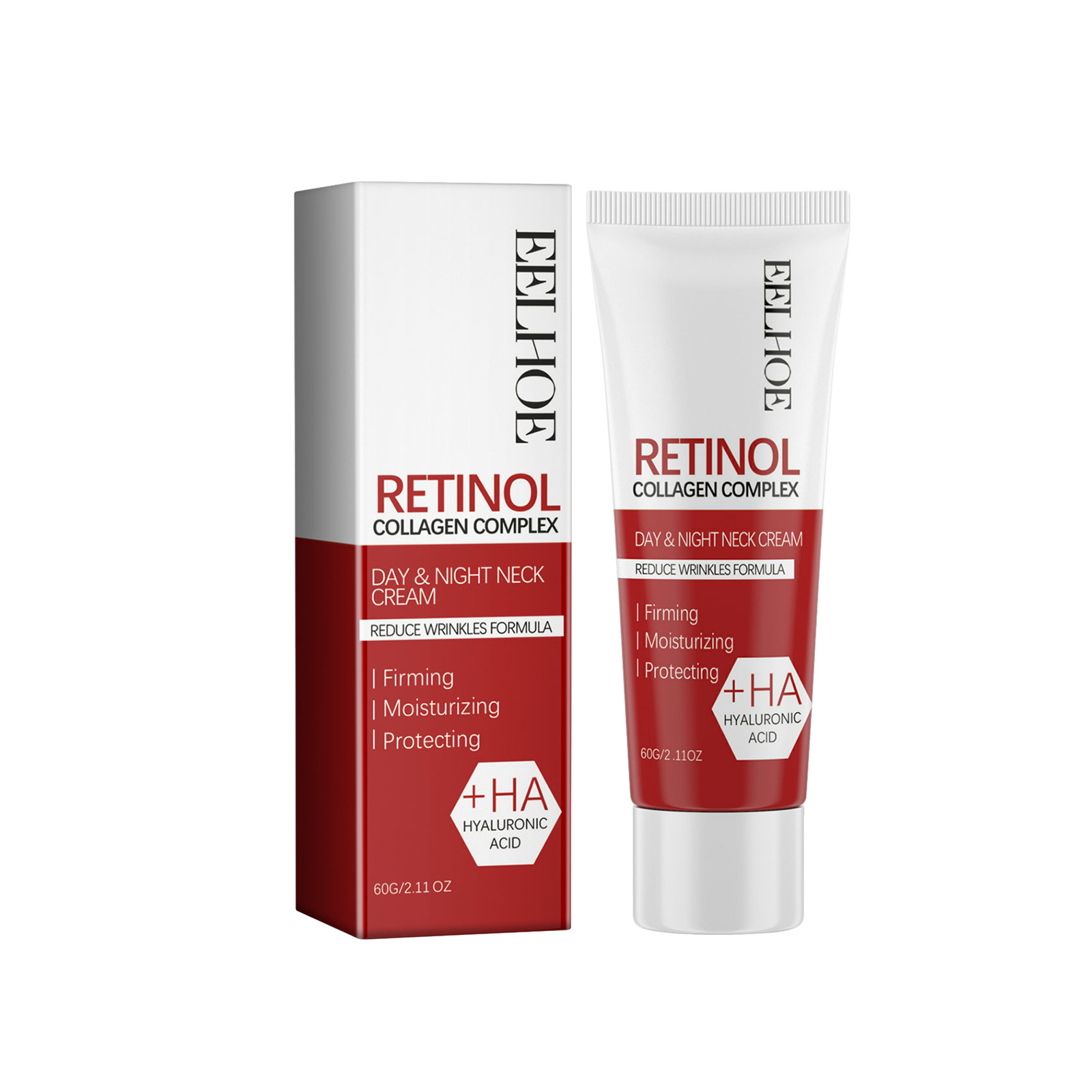 EELHOE Retinol Moisturizing Moisturizes, Moisturizes Desalinates Fine Lines, Swan Neck Lifting and Firming Cream_voghion.com