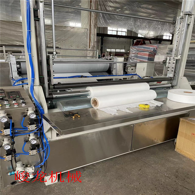 全自动打线打点，点断，点断压花纹分切复卷机，牛皮纸无尘纸复卷