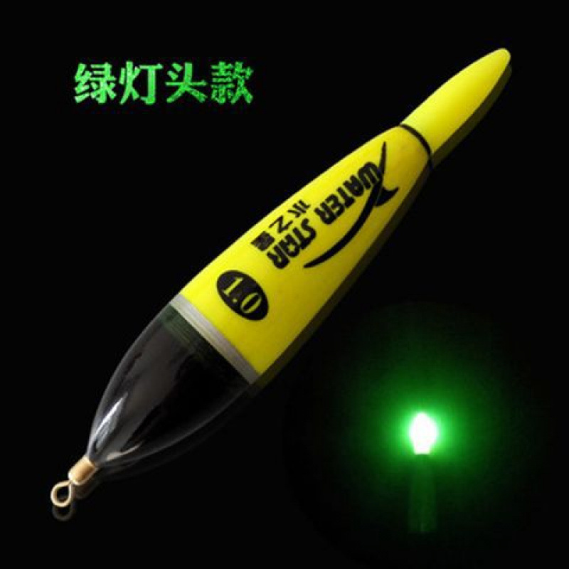Yuantou electron flotador puerto super brillante nocturno flotador puerto resbaladizo grueso despierta pescado flotador flotador flotador electron flotador comercio exterior