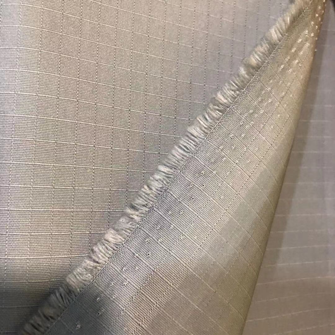 厂家现货供应 涤棉防水方格布 3000mm水压 防泼水4级车顶帐篷帆布