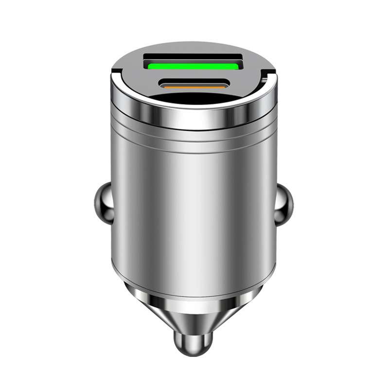 뾰족한 당김 탭 초고속 충전 실버