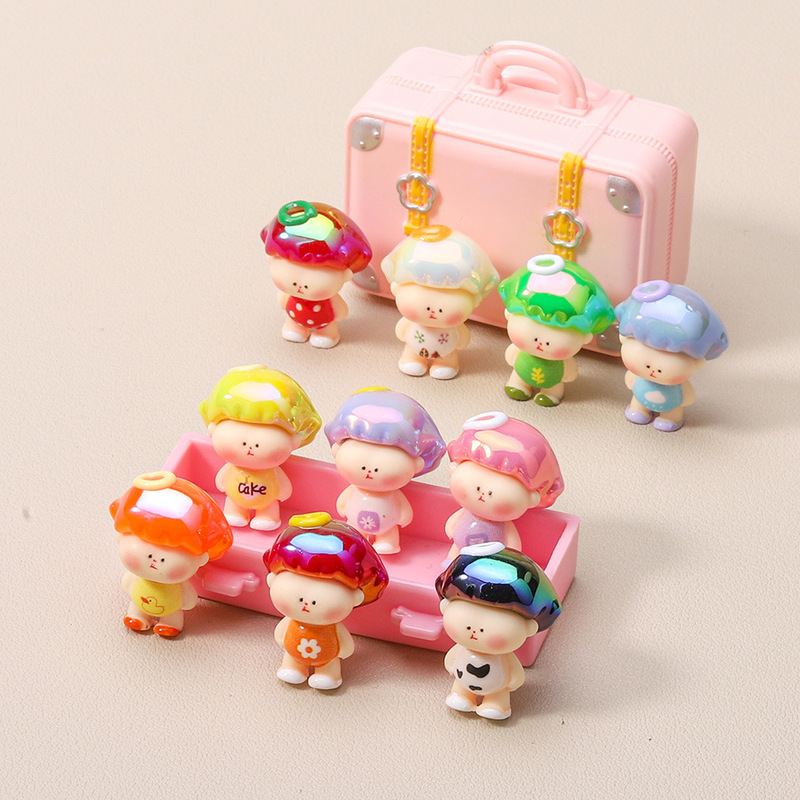 ミニ電気メッキステーション姿勢リスかわいい発光トレンディなフィギュア車のデスクトップ装飾品 diy クリエイティブアクセサリーペンダント|undefined