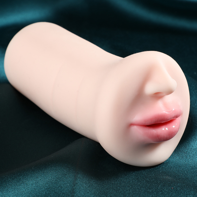 Simulated Oral Sex Device, Inverted Aircraft Cup, Realistic Channel, Male Masturbation Device, Adult Sex Toy