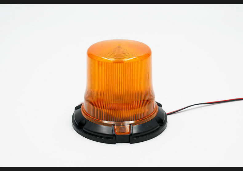 New Led Warning Light with Strong Magnet for Vehicles, High-Brightness Rotating Strobe Light, School Bus and Engineering Vehicle Warning Signal Light, Ultra-Bright