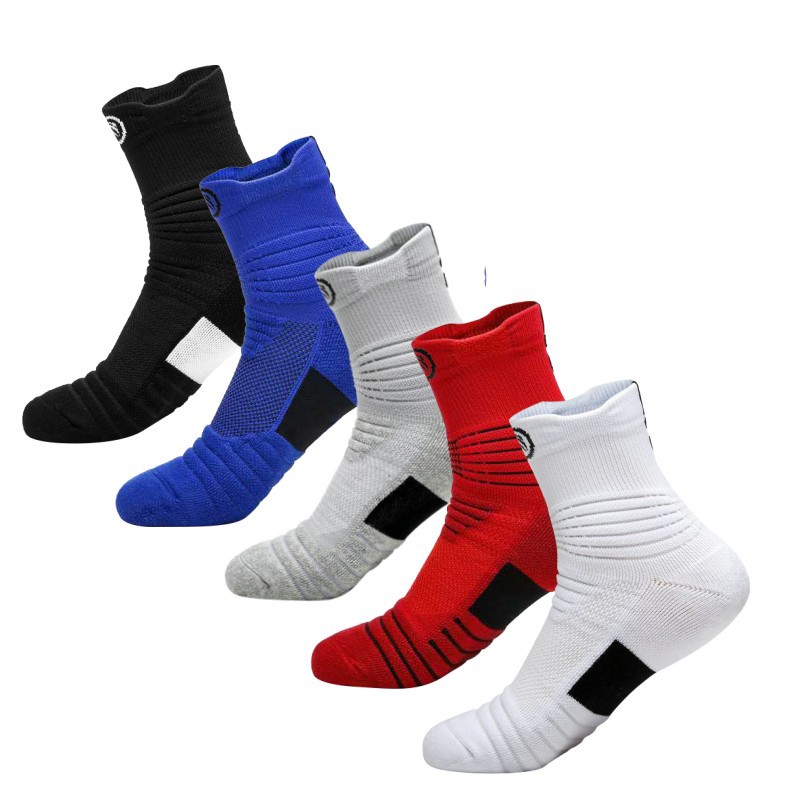 Practical Training Elite Basketball Socks Men's Socks Professional Thickened Towel Bottom Professional Running Socks Sports Socks