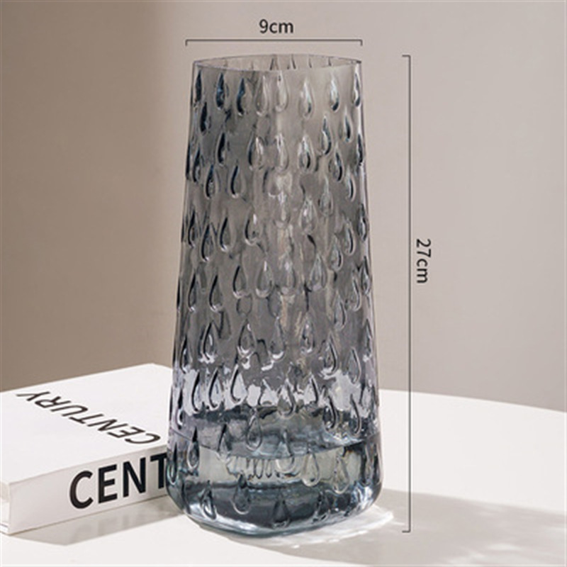 27 cuadrados de gota de agua de ceniza