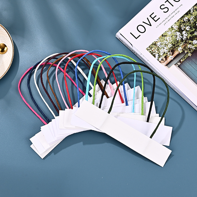 Color hand -rope rope formulate multi -specification gift bags