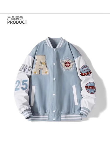 Baseball jacket for men and women, large size, loose, streetwear brand, spring and autumn, street style, hip-hop winter jacket, embroidery, Korean style, trendy