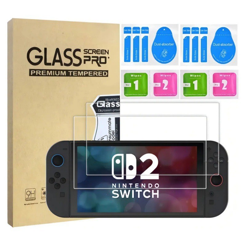 Adecuado para la película protectora de la consola de juegos Nintendo Switch2, película HD, película templada, película de vidrio templado