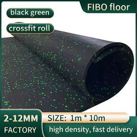 橡胶地板;隔音材料;器械减震垫