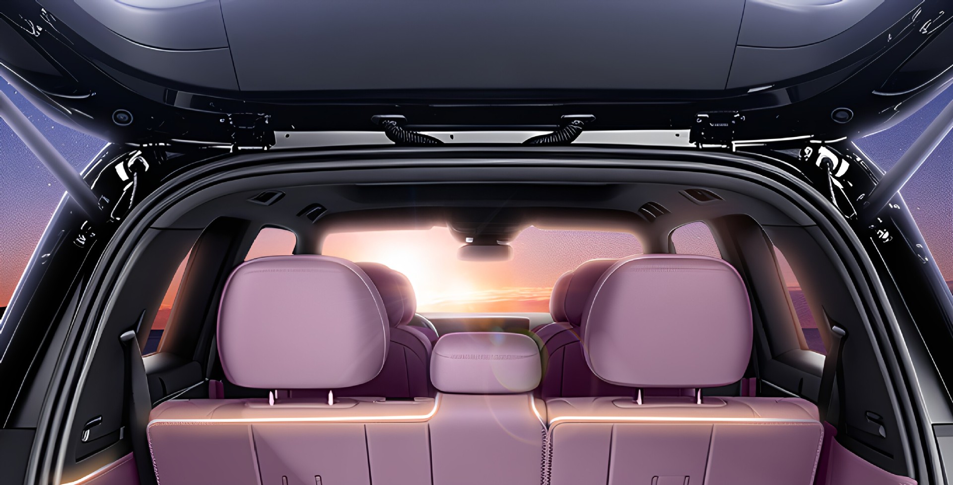 Suitable for the 2026 BYD Sea Lion 08 full-cover trunk mat, car interior modification trunk mat accessories