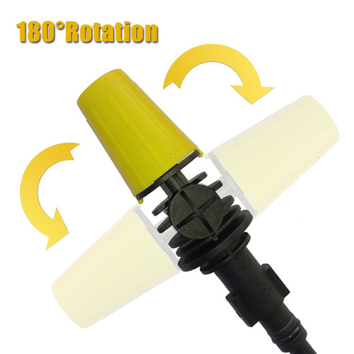  cross-border new car wash high-pressure water gun universal rotating gun car wash gun multi-function angle water gun head span