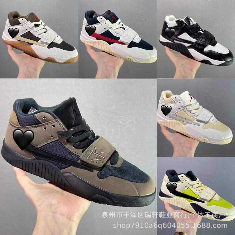 Putian Pure Original Cross-Border Jumpman Jack Collaboration New Basketball Shoes Comfortable Breathable Wear-Resistant Non-Slip Sports Shoes
