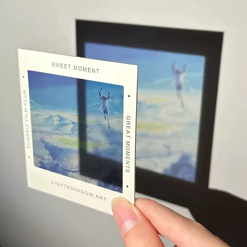 Популярные фотографии Сяохуншу на прозрачной пленке Polaroid, сделанные вручную, идолы поддерживают церемонию вручения дипломов Сяока своими руками