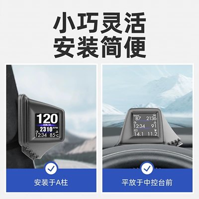 Turbo Meter GPS Auto — Car display