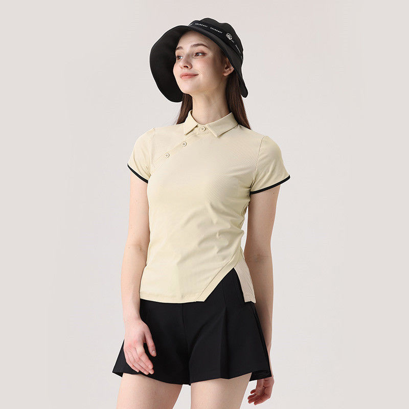 Golf Clothing Women's Short Sleeve T-Shirt Slim Fashion Top Sports High-Grade Golf