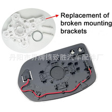 适用于Honda CRV 17-22美版镜片 crv倒车镜片加热带支架盲点加热