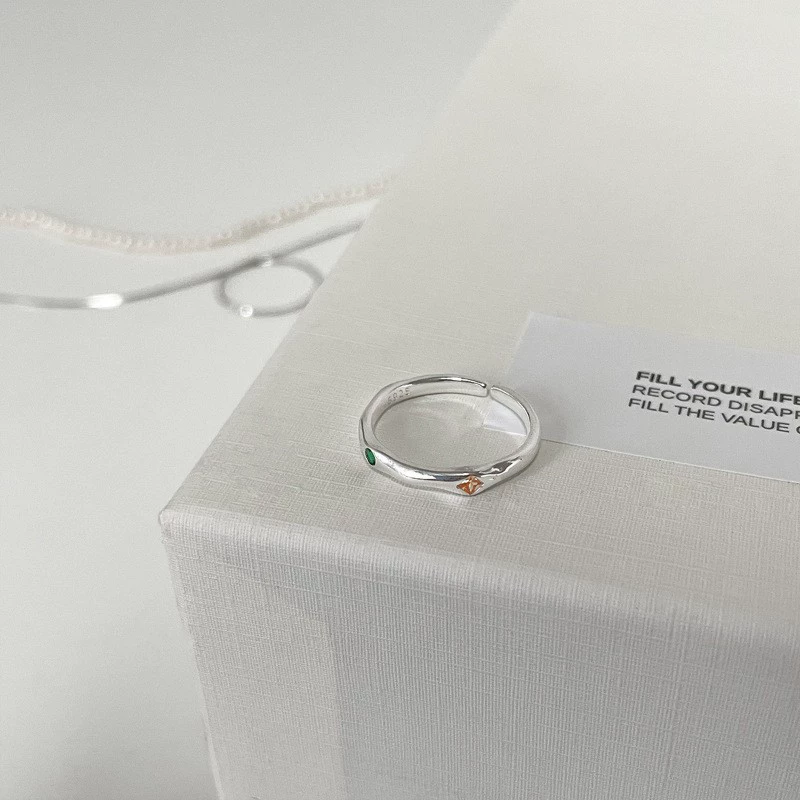 Accessory, nail decoration, small design ring, elastic strap, high-quality style, simple and elegant design