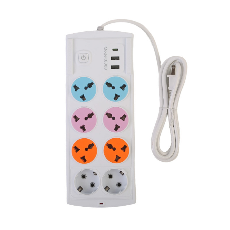 Comercio exterior agujero universal agujero + agujero europeo negro y blanco doble cara de color estándar británico estándar europeo paquete de bolsa estándar estadounidense