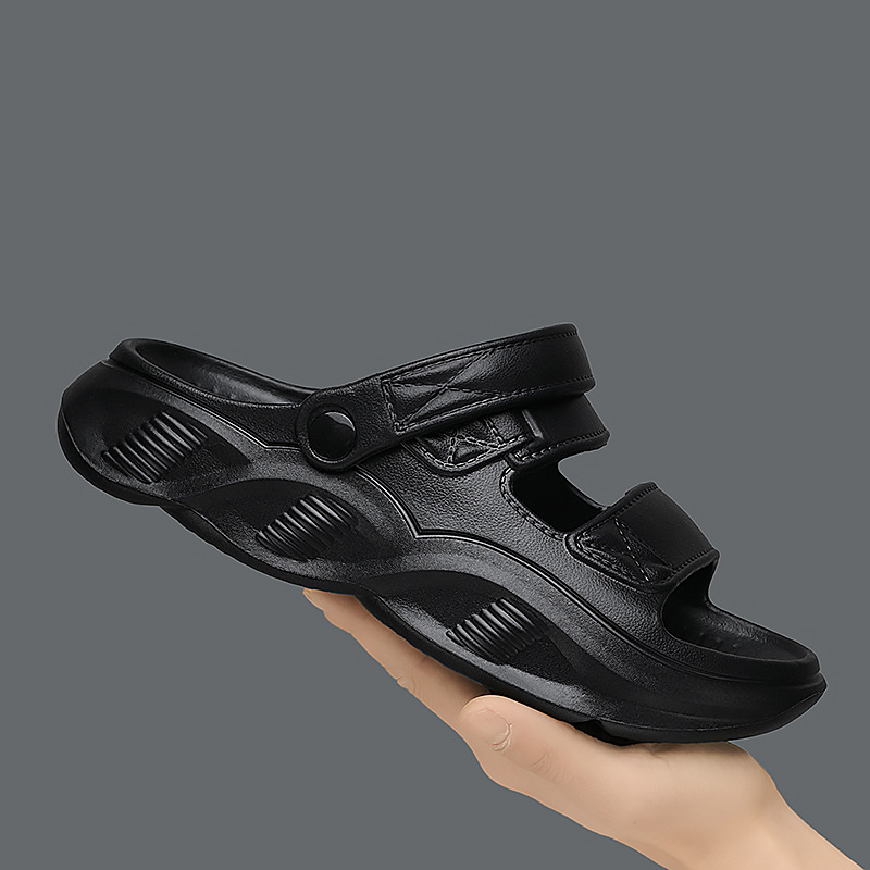 Sandalias y pantuflas para hombre verano transfronterizo nuevo estilo ligero EVA pisando la mierda sandalias deportivas antideslizantes para exteriores