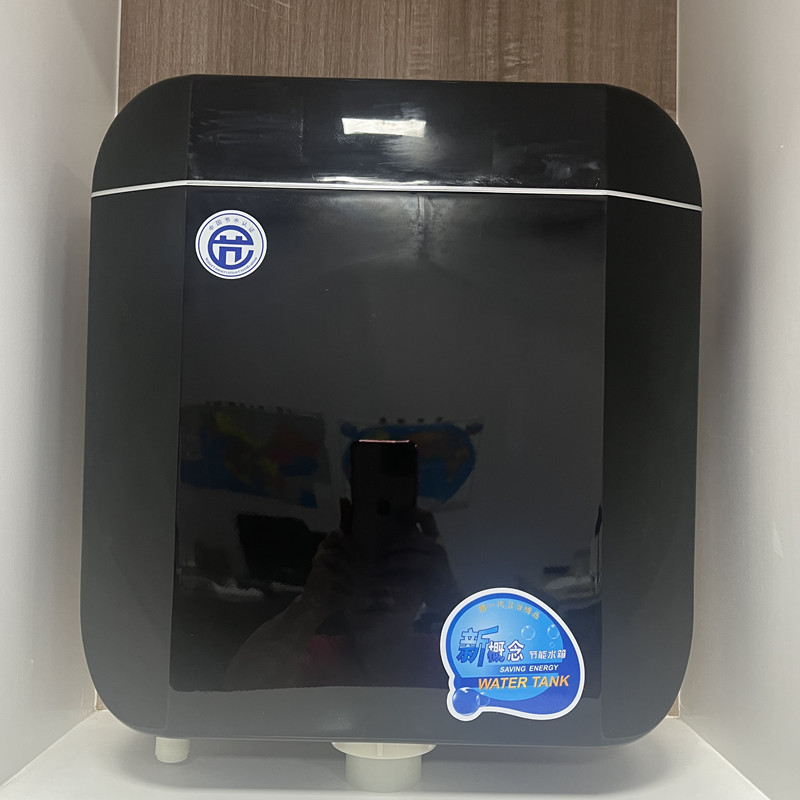 White and colored children's plastic water tank squat toilet for kindergartens, rectangular apple water tank 111 undefined