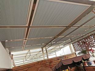 ✅ Sunroom Sunshade Top Curtain Electric Honeycomb Curtain Skylight Full Blackout Glass Roof Ceiling Curtain Sun Protection and Heat Insulation Batch