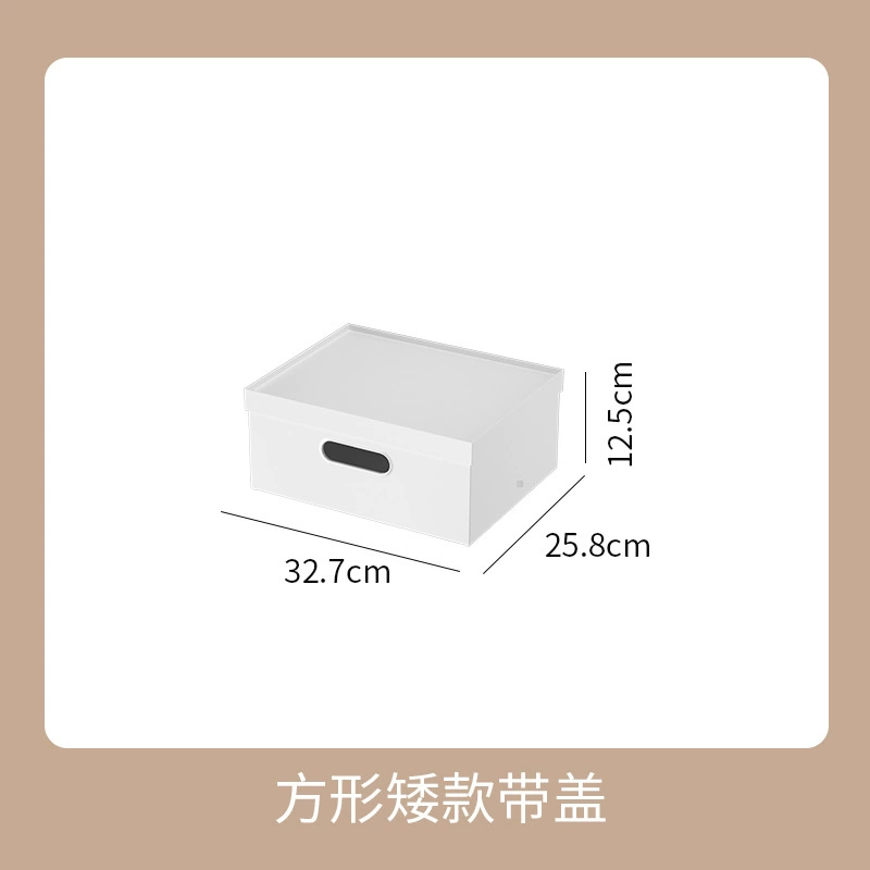 Storage box for documents, food play, toy, capacious square bookshelf
