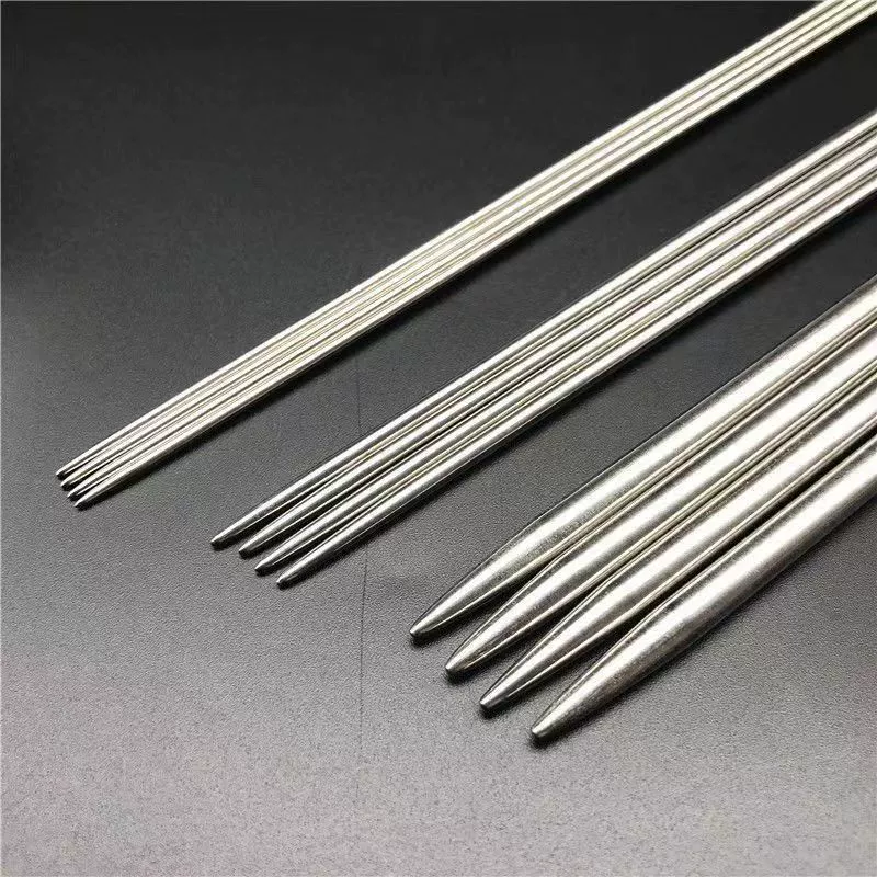 Нержавеющая сталь полые иглы свитер вязальная игла шерстяная Игла DIY Инструменты для ручного вязания Материал Пакет специальная оптовая продажа