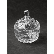 *天然水晶净化消磁碗白水晶碎石手链消磁石器皿玻璃碗饰品收纳批