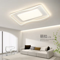 Creative Ceiling Lamp for Living Room, Nordic Minimalist Cream Style LED Simple Modern Romantic Warm Study Lamp Bedroom Lamp