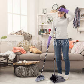 厂家热销电商可拆装三节杆大号防风扫帚套装/防风畚箕套装KX-887