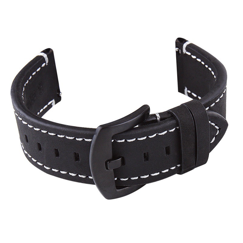 Mayorista nuevo reloj de cuero de vaca, caballo loco, correa de cuero retro, reloj de reloj Apple Watch