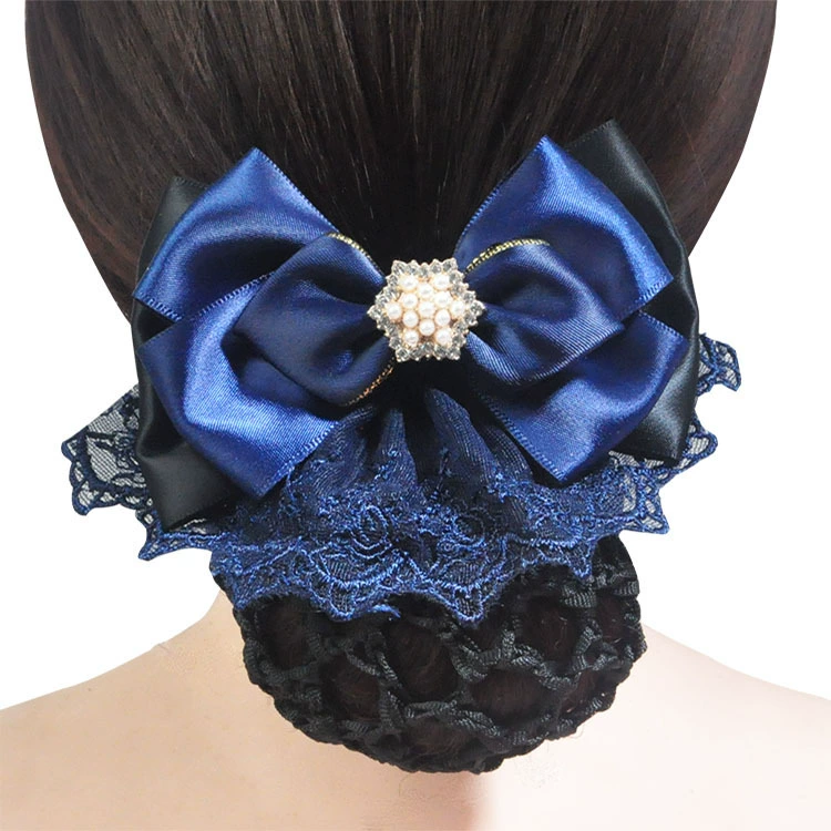 Бант большая шпилька Южная Корея Интернет-знаменитости 2021 Новый Стиль диск сетка для волос женская бортпроводница медсестра спина голова пружинный зажим