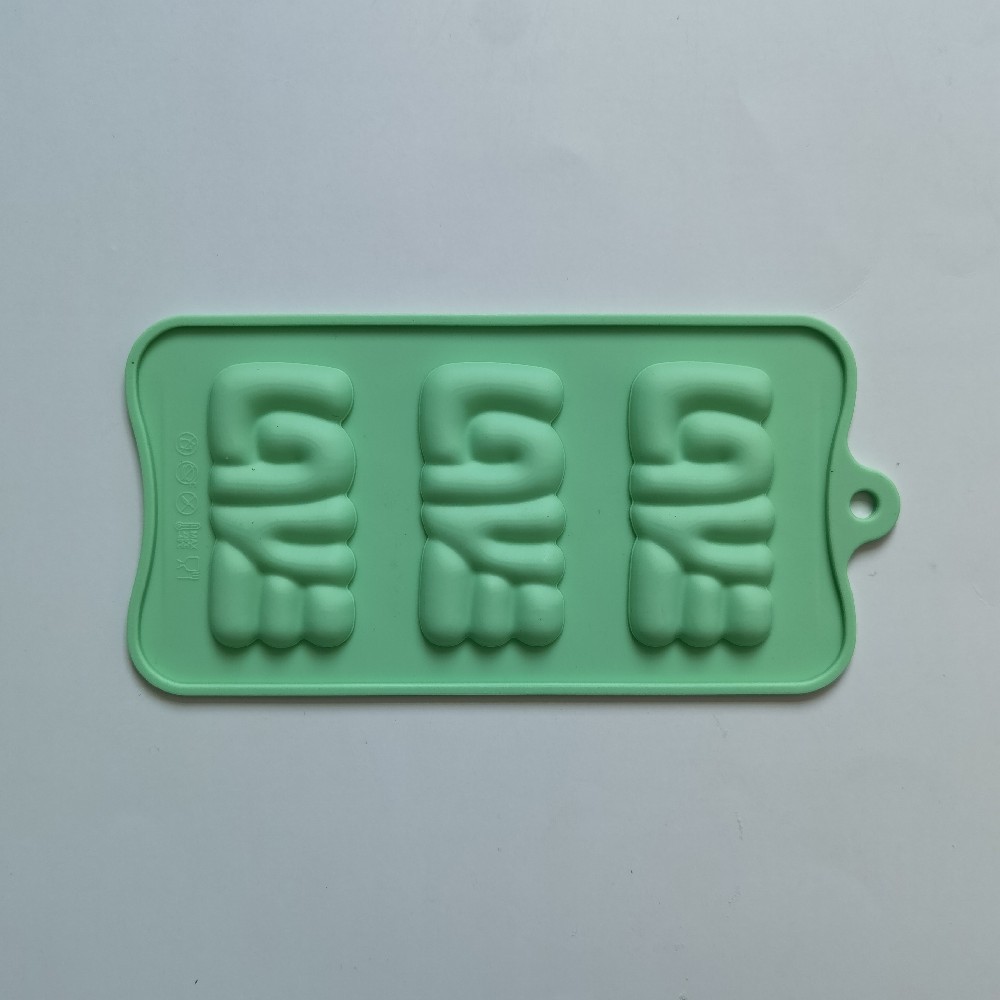 3 amores de chocolate 176 molde de silicona pastel helado pudín molde de postre jabón utensilios