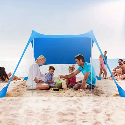 Cross-border Beach Lycra Canopy: Avtomobil yan çətirləri