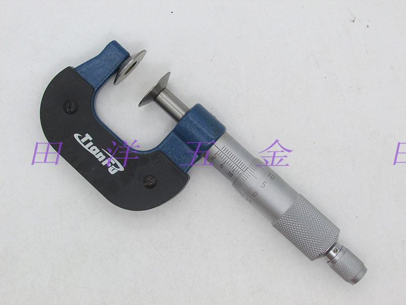 上海赛一公法线千分尺0-25mm圆盘20mm